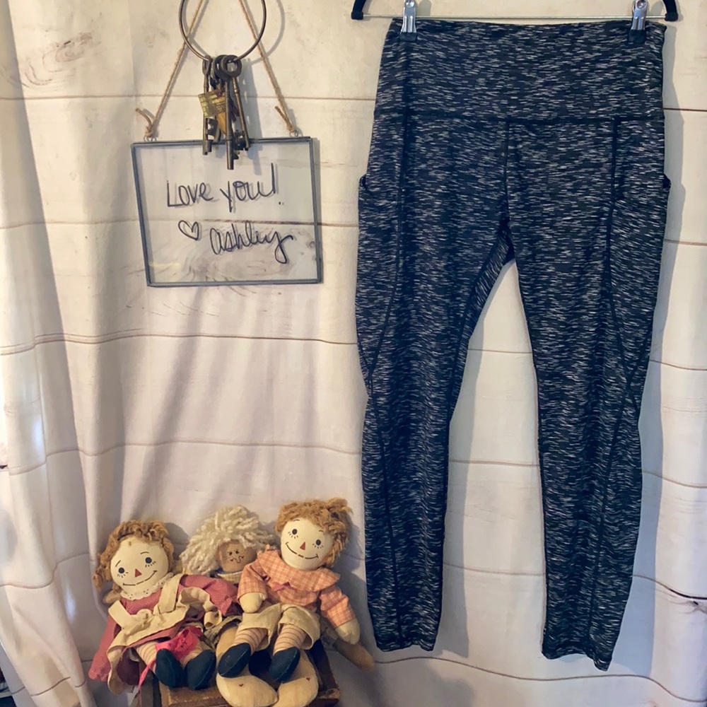 Ododos; Black/Gray;Joggers; Capris; TrackPants; L